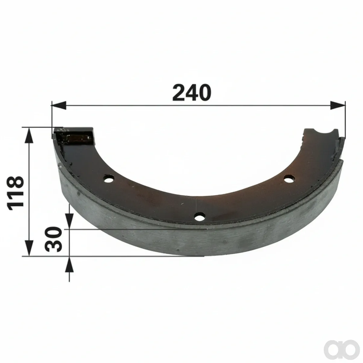 Prillinger - 00145442 - Brake Shoe for Hand Brake 250x3
