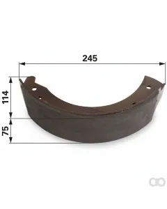 Prillinger - 00145554 - Brake Shoe Front Right, 245x7