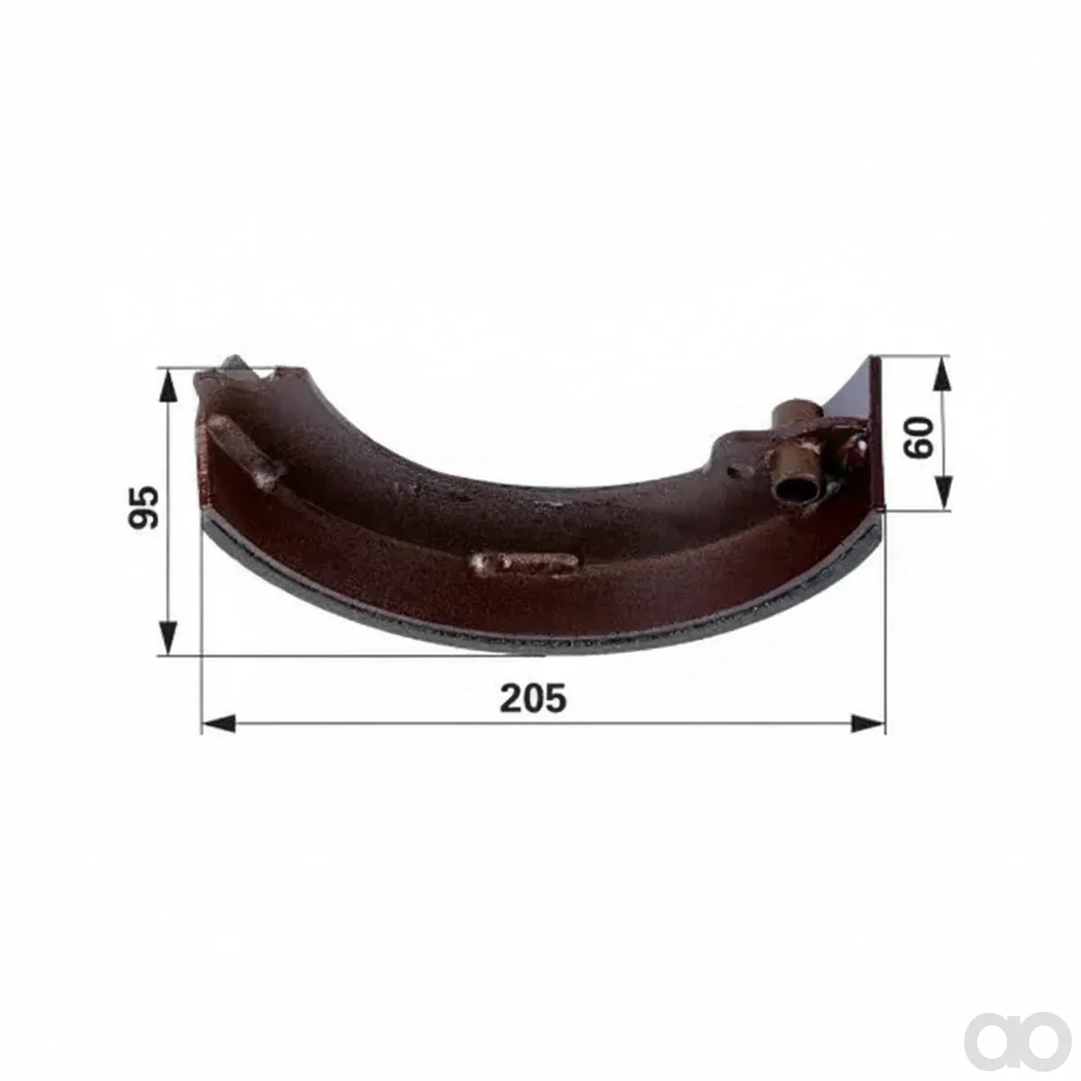 Prillinger - 00146125 - Brake Shoe For Hydraulic Be