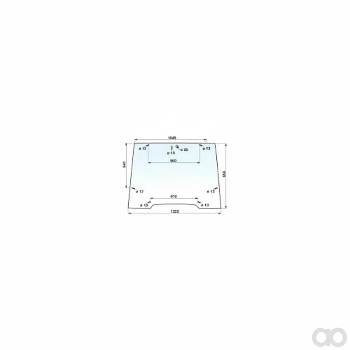 Prillinger - 00154412 - Windshield Openable Color Green