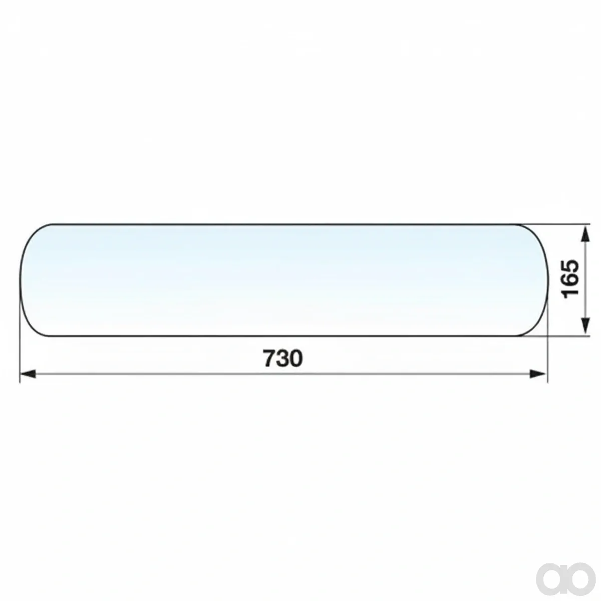 Prillinger - 00154506 - Rear Pane Color Clear Bottom