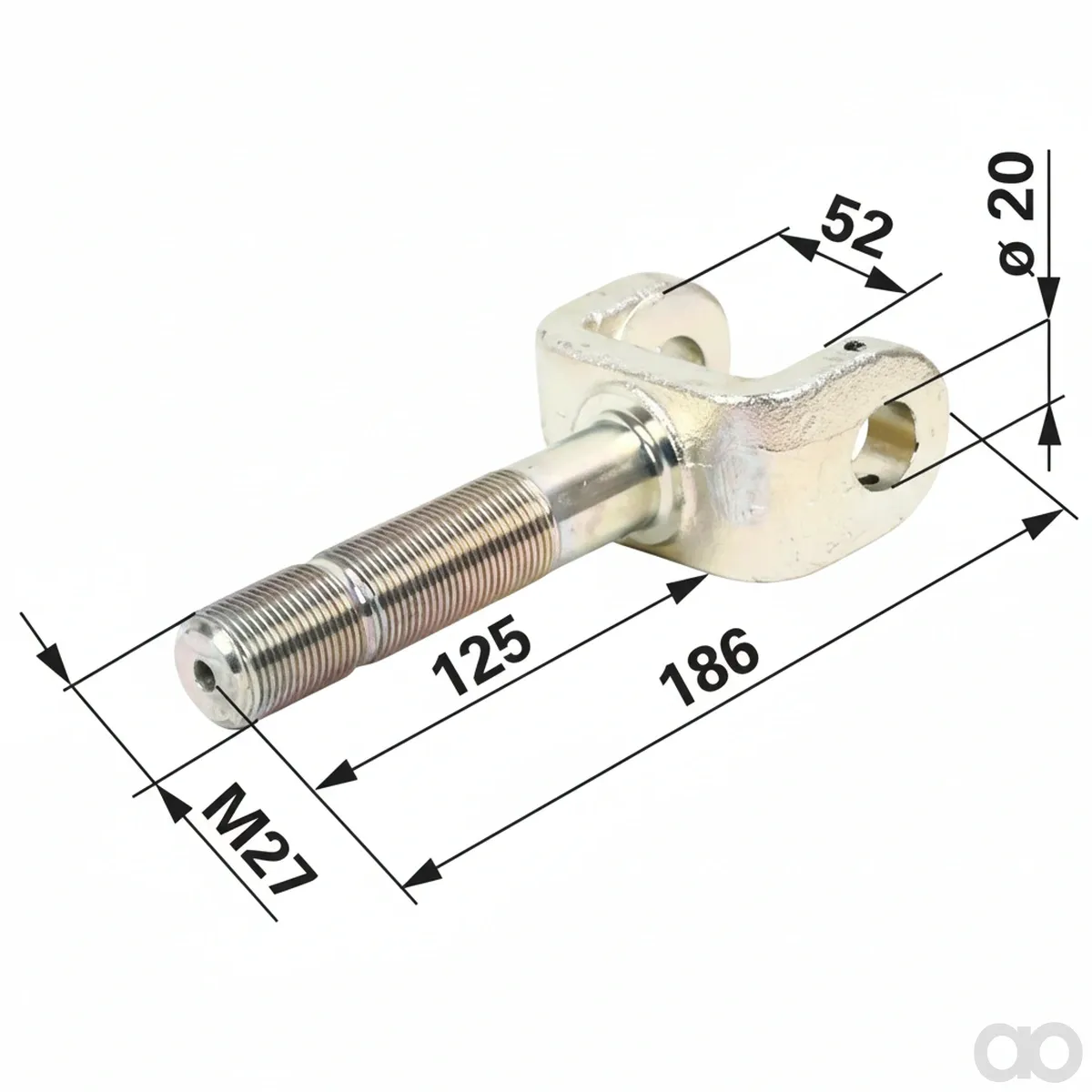 Prillinger - 00161715 - Fork Piece Top M27x2