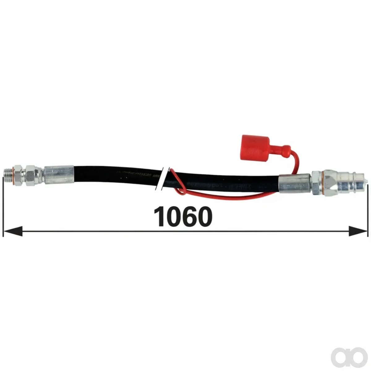 Prillinger - 00162495 - Hose with Threaded Nipple Dn1