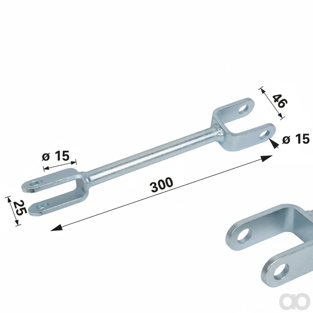 Prillinger - 00163315 - Lift Spindle Municipal Fixed 300mm