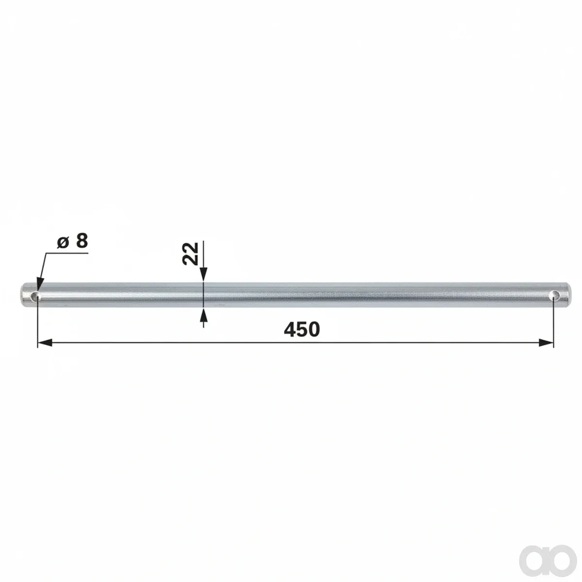 Prillinger - 00163319 - Shaft Municipal 22x480mm