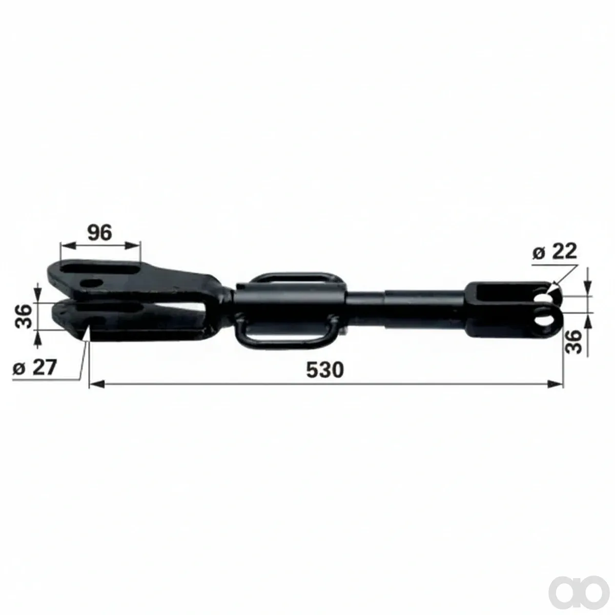 Prillinger - 00164108 - Lift Rod 540-675mm