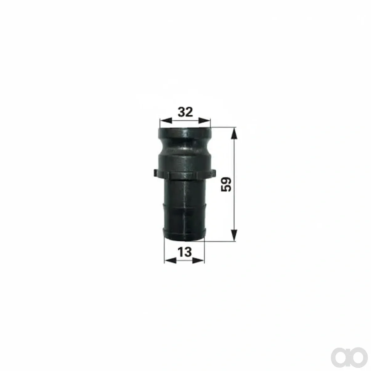 Prillinger - 00340253 - Fixloc Male Part Hose Nozzle