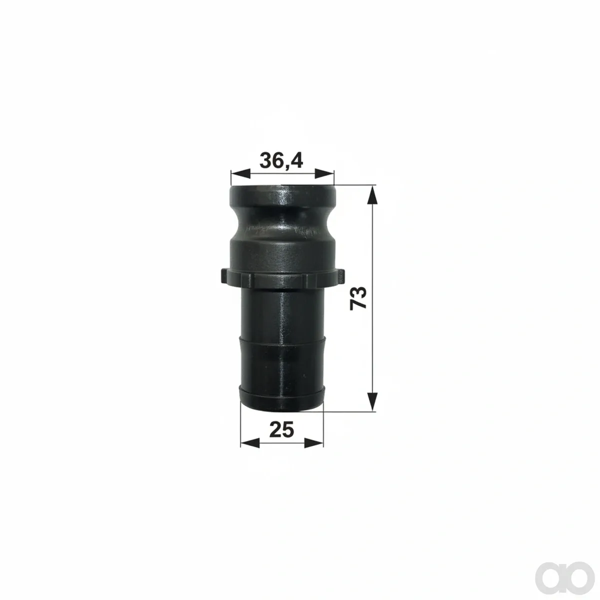 Prillinger - 00340255 - Fixloc Male Part Hose Nozzle
