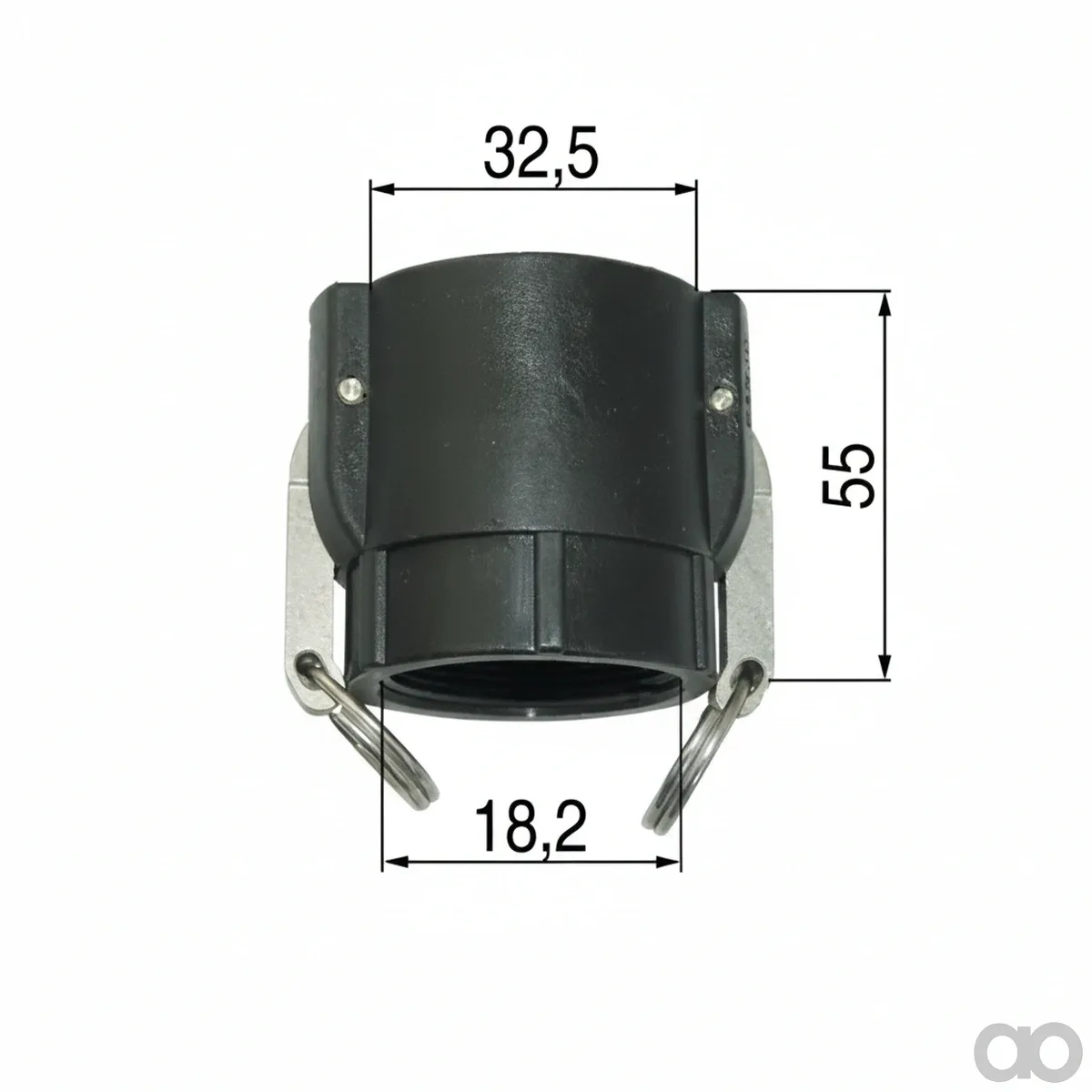 Prillinger - 00340259 - Fixloc Female Part Internal Thread