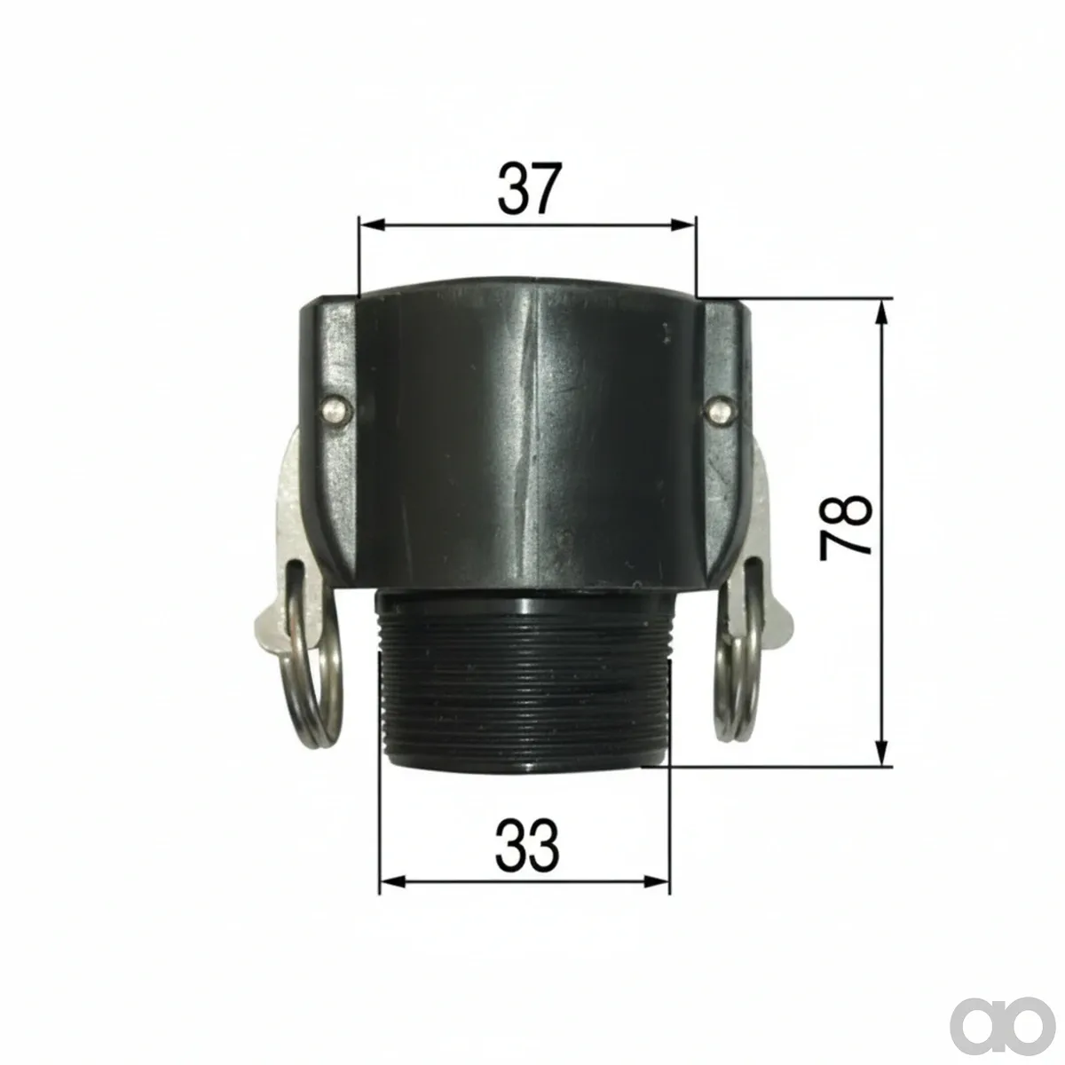 Prillinger - 00340269 - Fixloc Female Part With AG 1 Inch