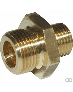 Prillinger - 00340524 - Double Nipple Brass Ag 3/4 In