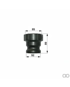 Prillinger - 00342002 - Fixloc Male Part Internal Thread