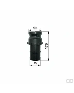 Prillinger - 00342005 - Fixloc Male Part Hose Nozzle