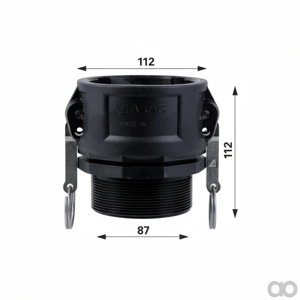 Prillinger - 00342290 - Fixloc Female Part 3 Inch with External