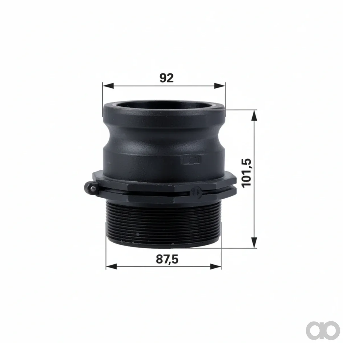 Prillinger - 00342292 - Fixloc Male Part 3 Inch with External