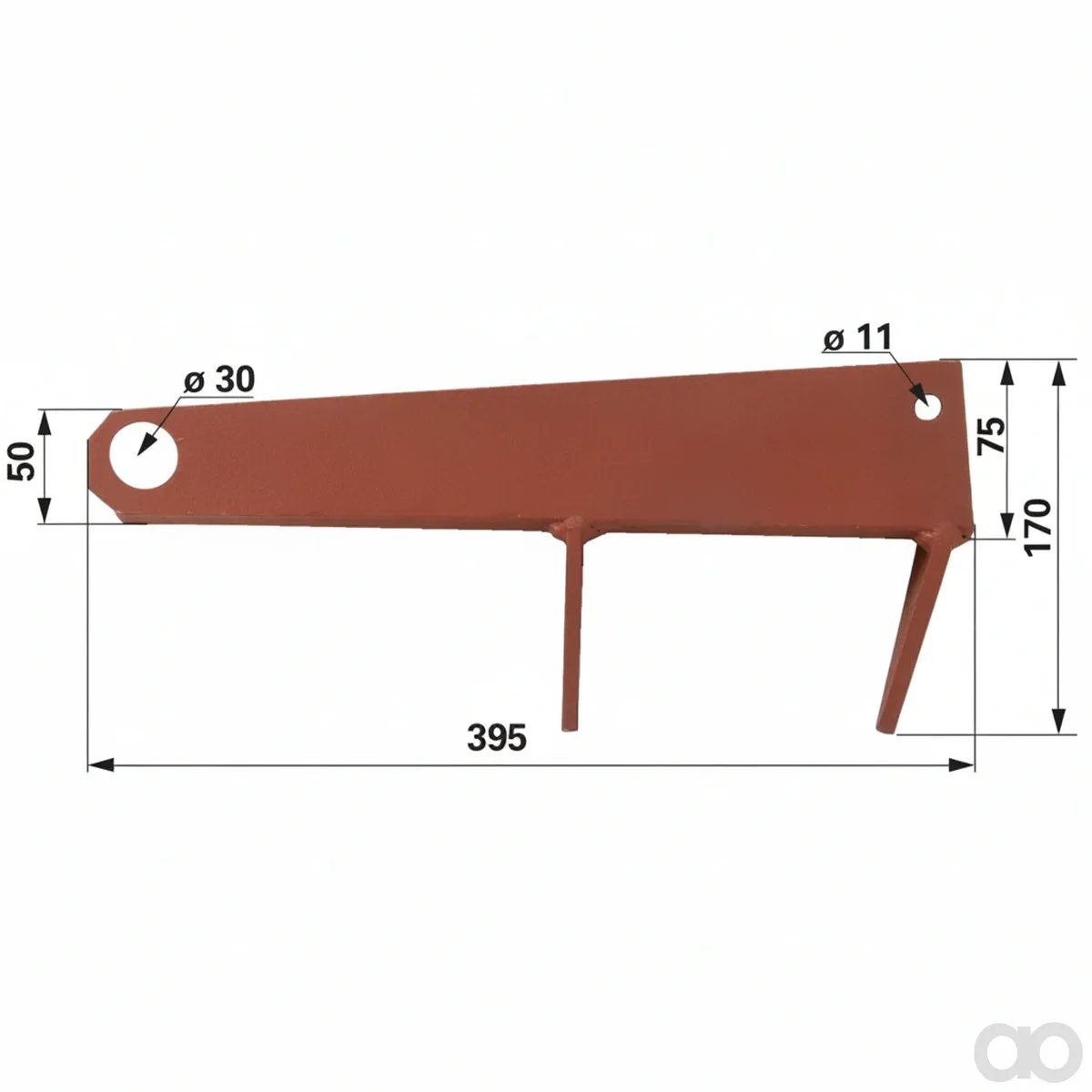 Prillinger - 00364365 - Spreader Flange Left, Surface