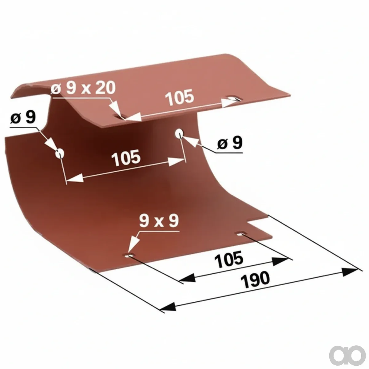Prillinger - 00364372 - Slide Profile 190x400 Instead Of