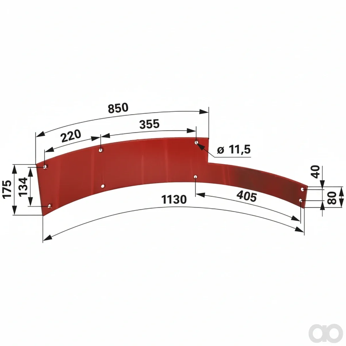 Prillinger - 00364377 - Guide Plate Left Instead Of S