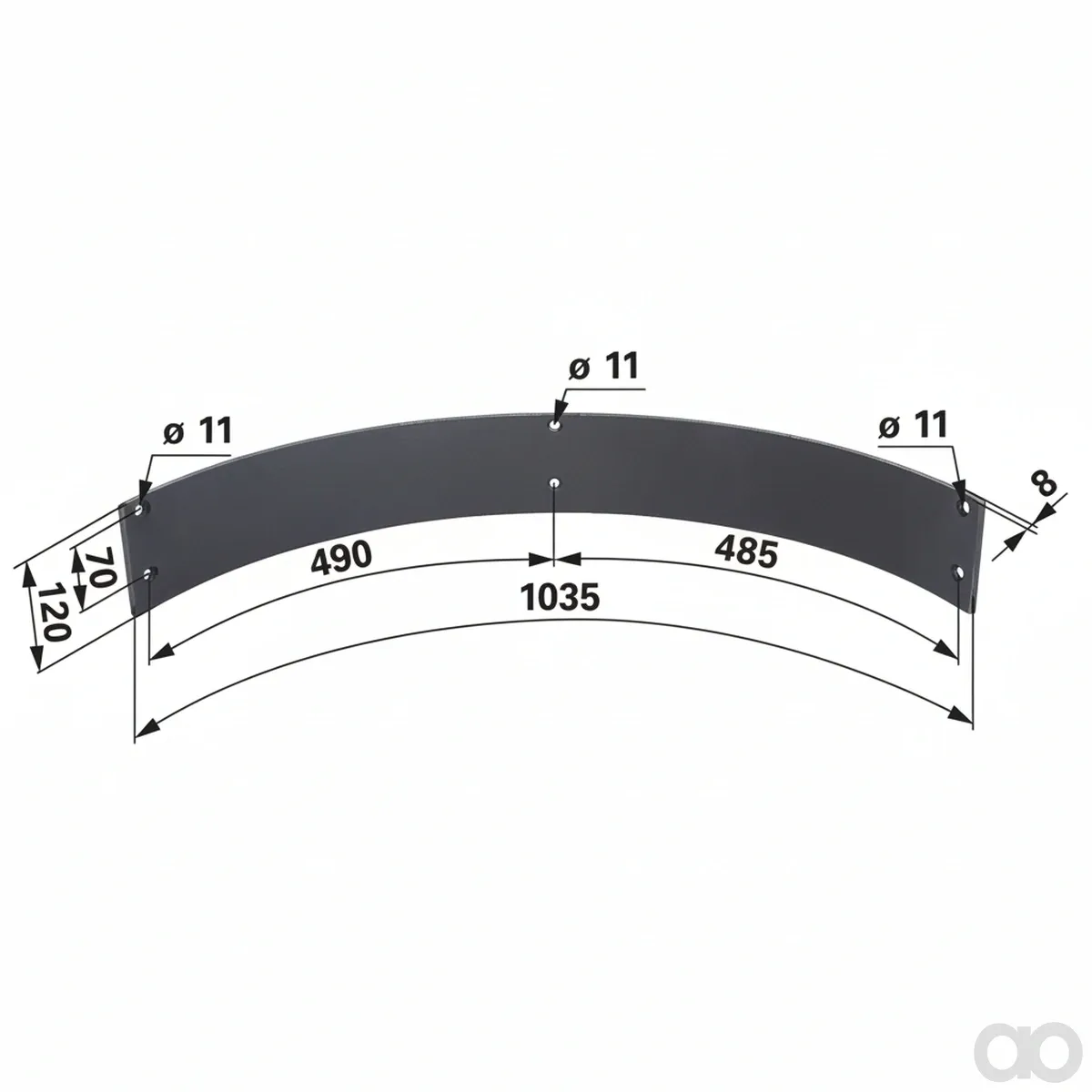 Prillinger - 00364390 - Guide Plate For Bergmann 01870211