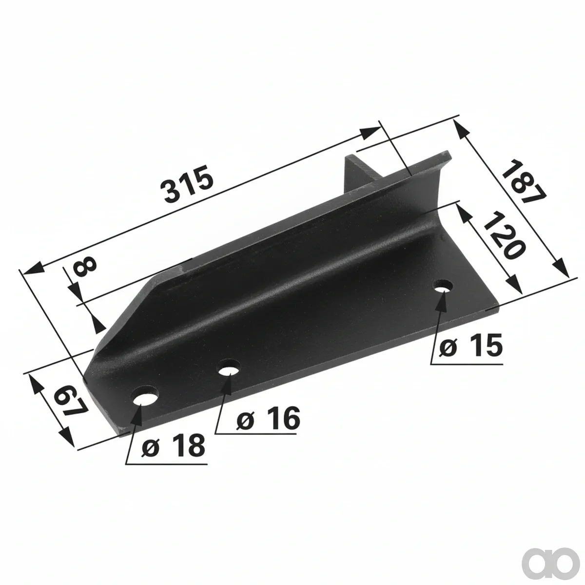 Prillinger - 00364399 - Short Throw Flap, Surface