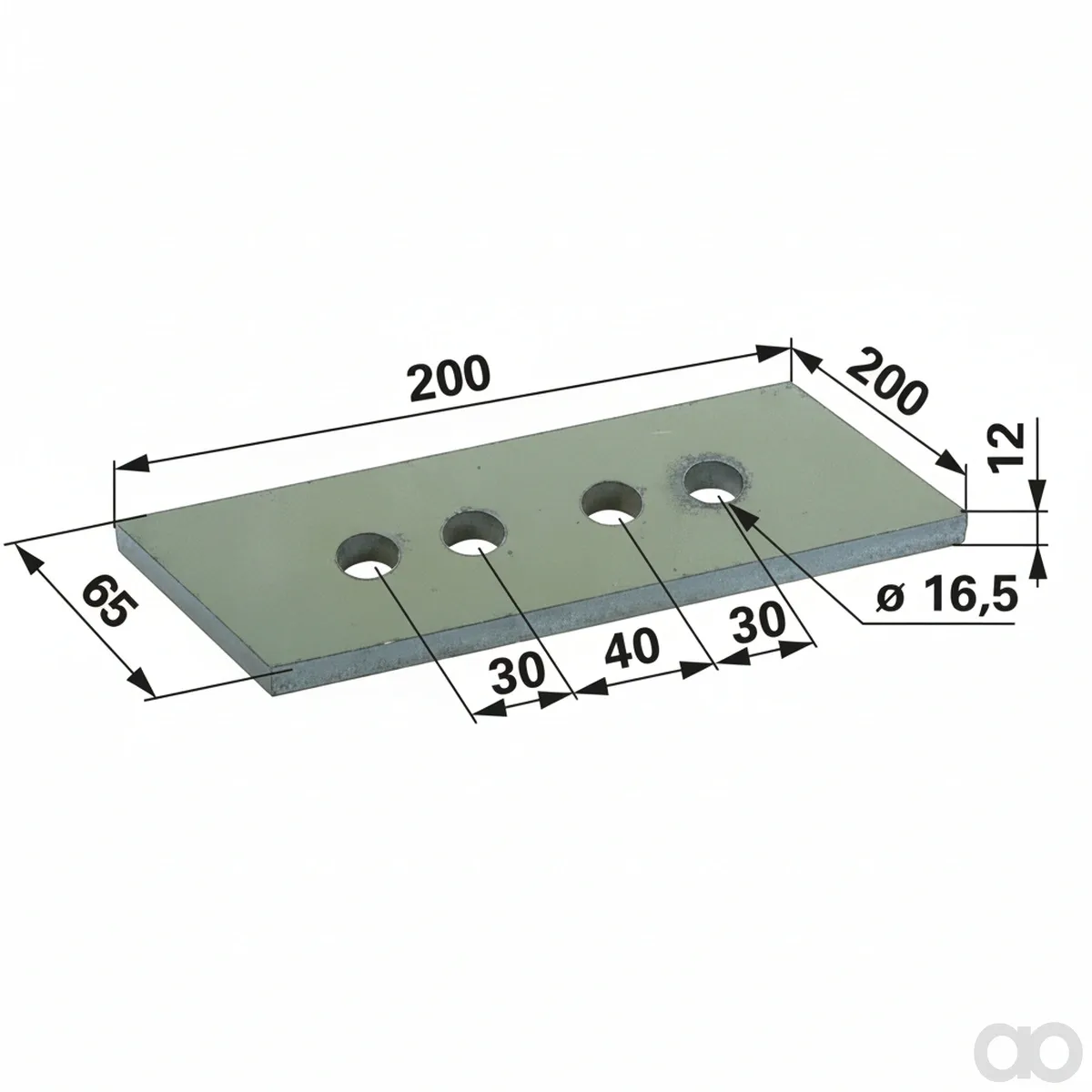 Prillinger - 00364403 - Screw Tine 200x65x12, For TE