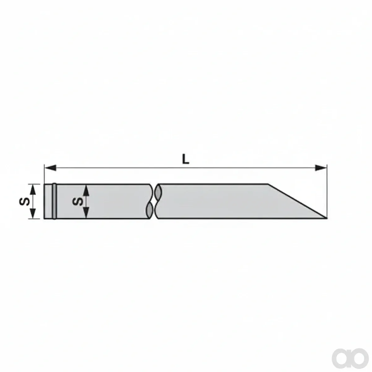 Prillinger - 00381107 - Straight Suction Pipe with Hose Nozzle