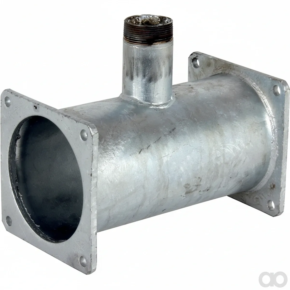 Prillinger - 00381364 - Double Flange 6 Inch with Thread