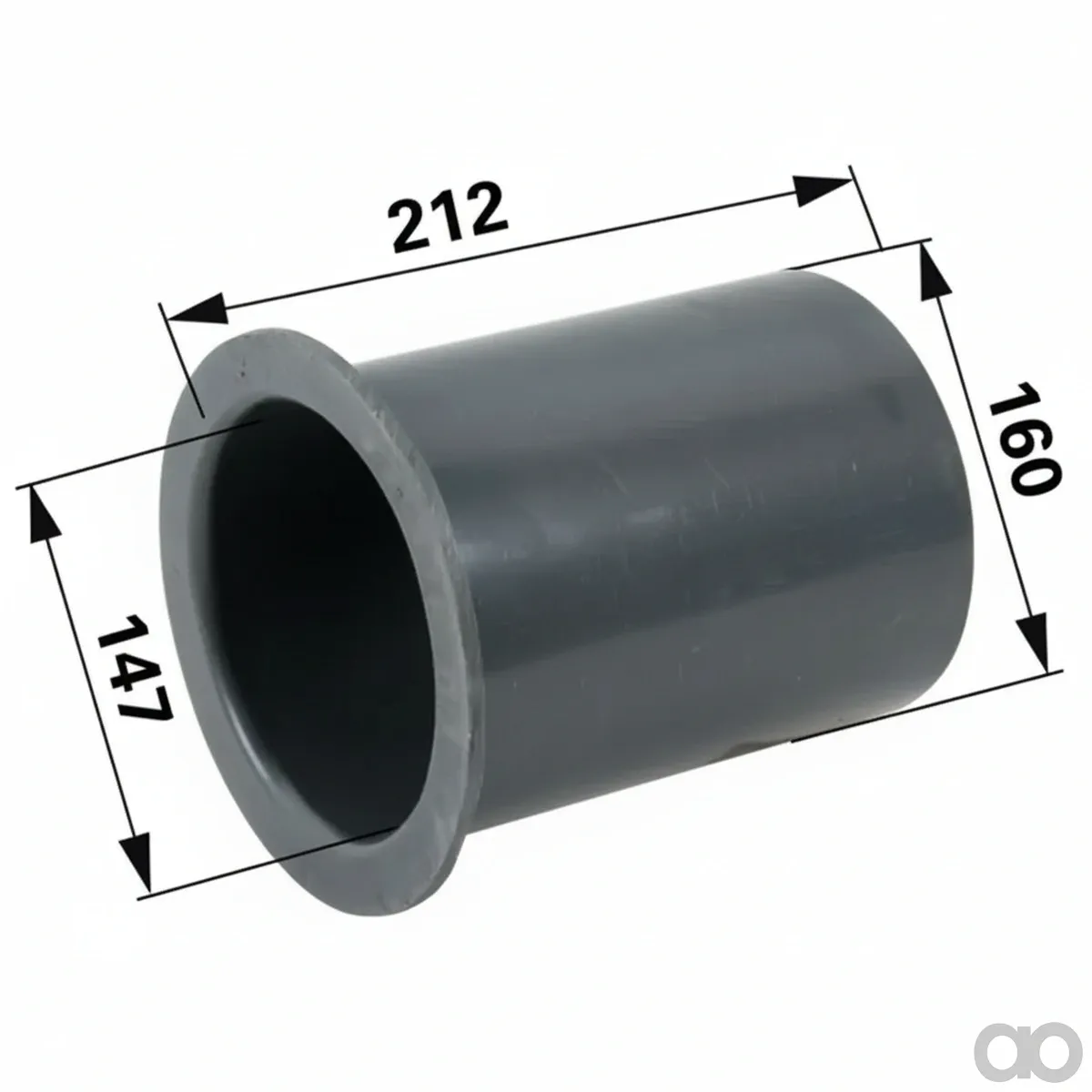 Prillinger - 00382117 - Flange Piece Pvc Pipe Connector A