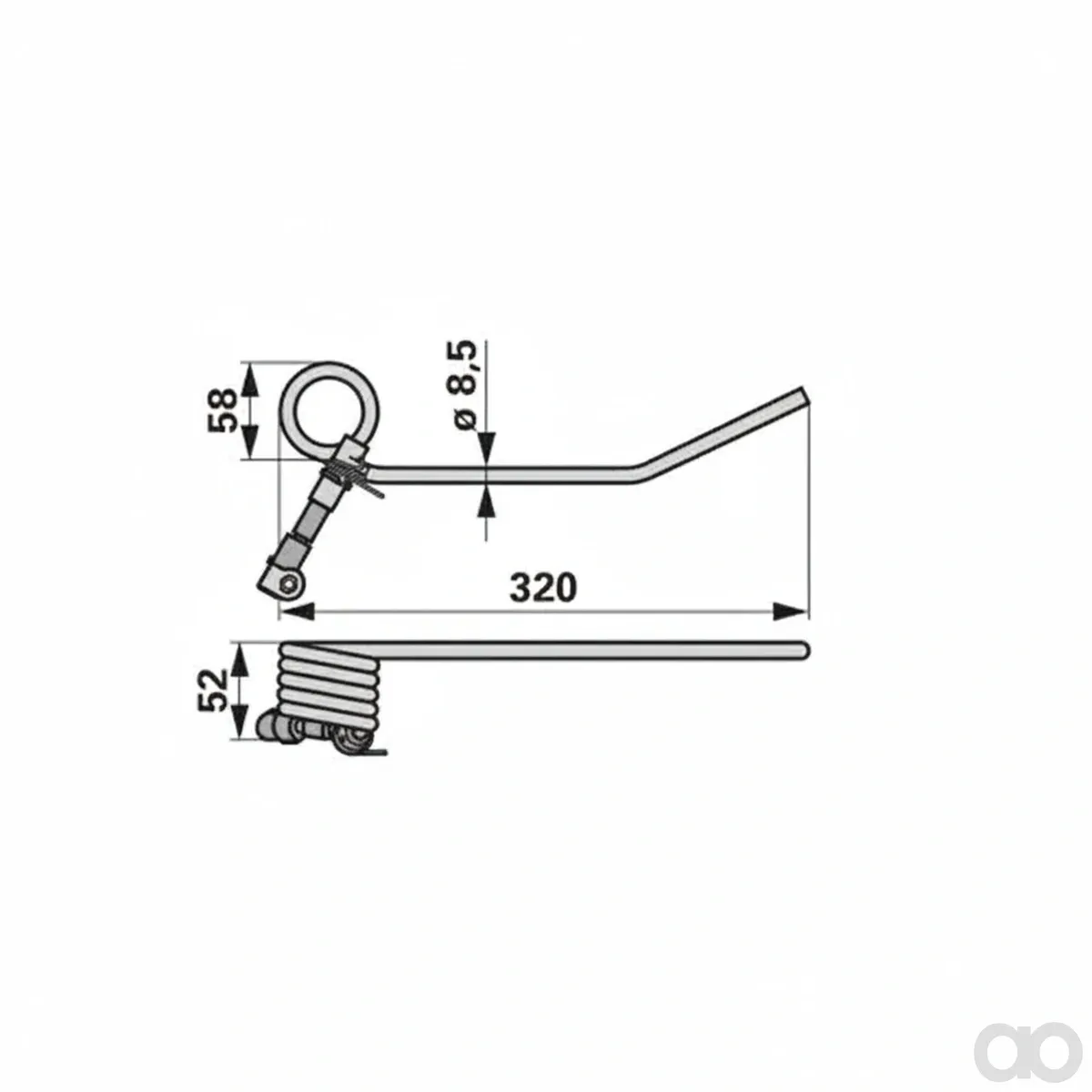 Prillinger - 00401511 - Single Tine Complete Instead