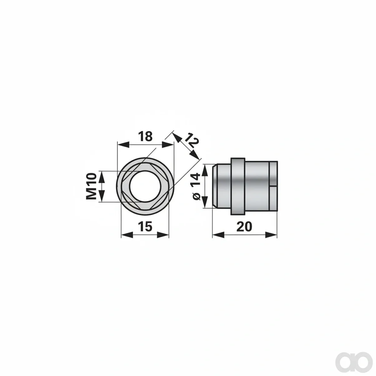 Prillinger - 00411217 - Blade Pin Instead Of Fell