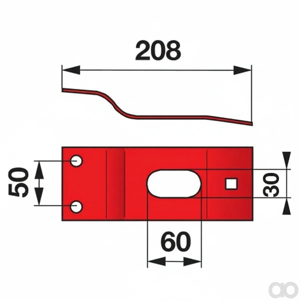 Prillinger - 00411282 - Blade Holder Retaining Spring Instead