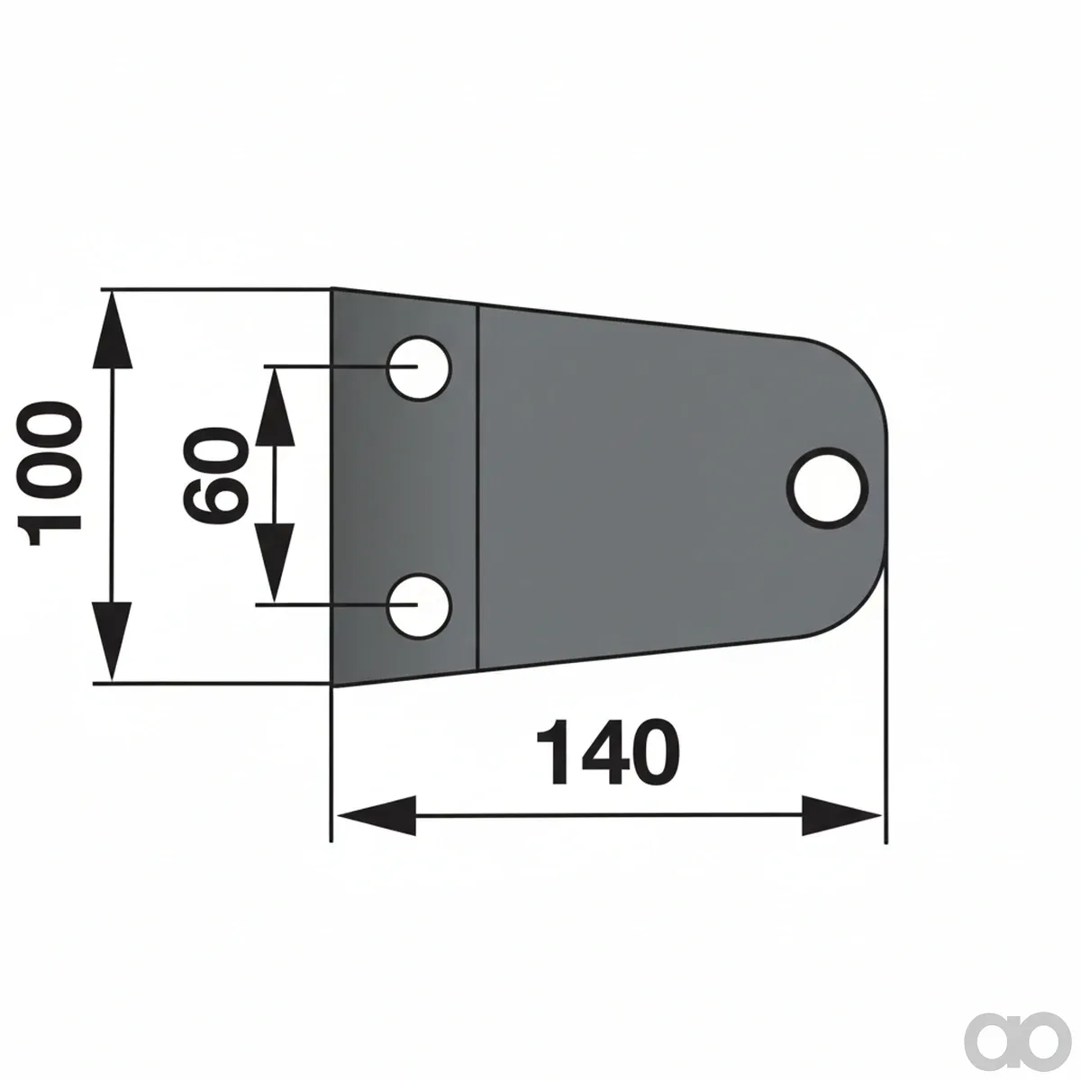 Prillinger - 00411532 - Blade Holder For Small Drum