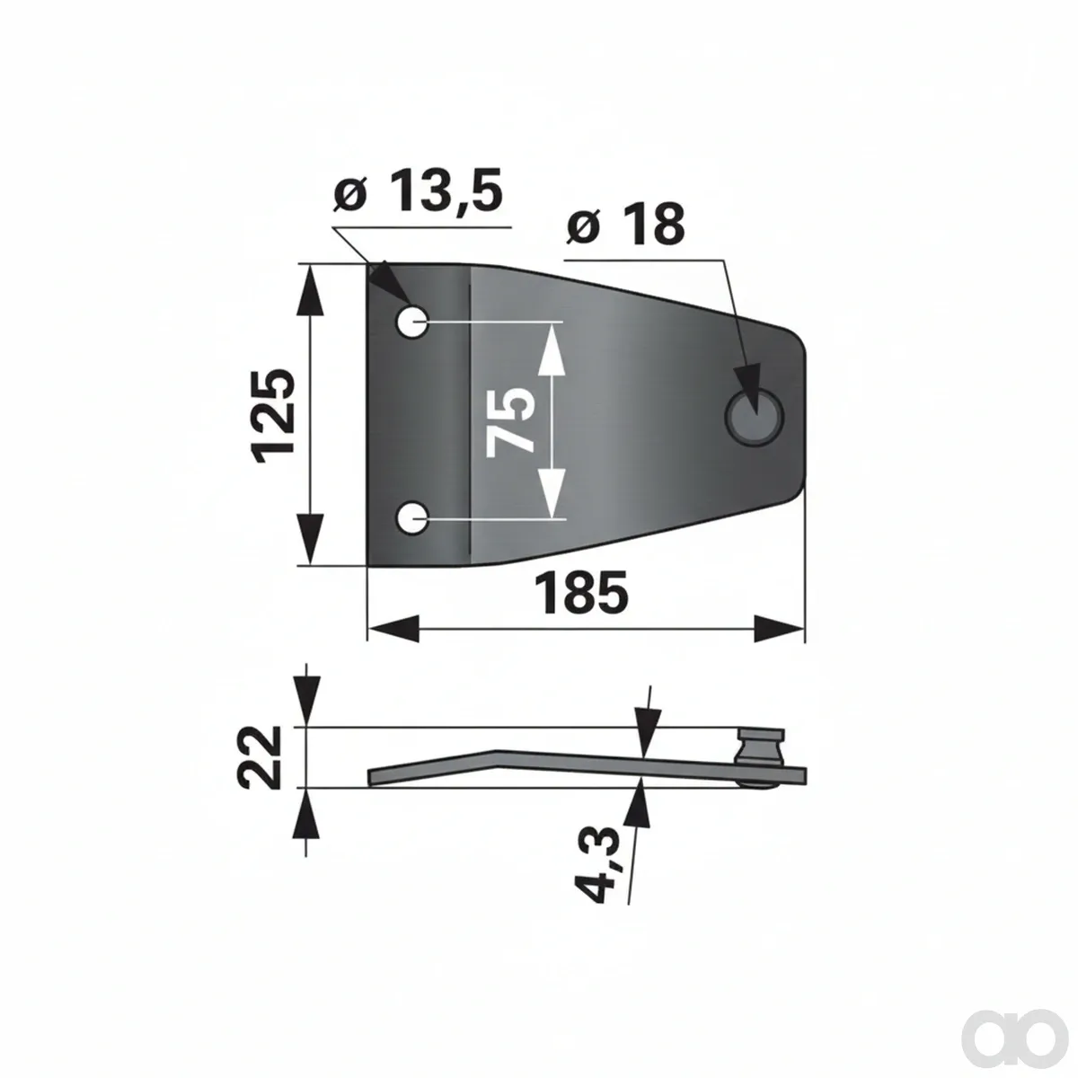 Prillinger - 00411601 - Blade Holder Original Deutz Fa