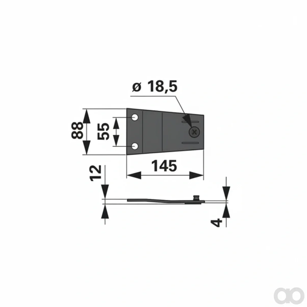 Prillinger - 00411810 - Blade Holder Instead Of Poettinger