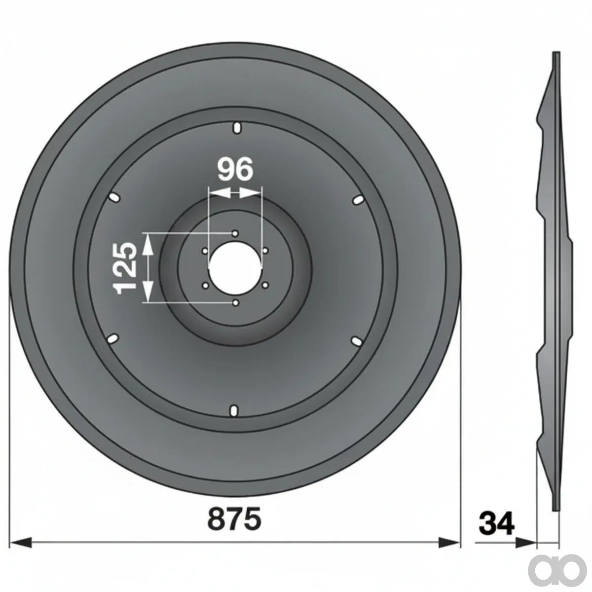 Prillinger - 00412171 - Slide Disc Instead Of Deutz