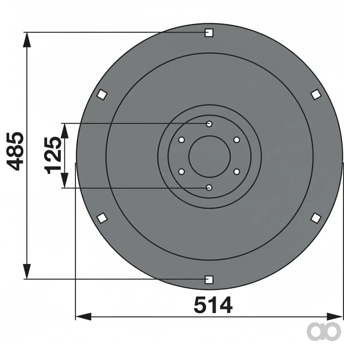 Prillinger - 00412172 - Support Disc Instead Of Deutz