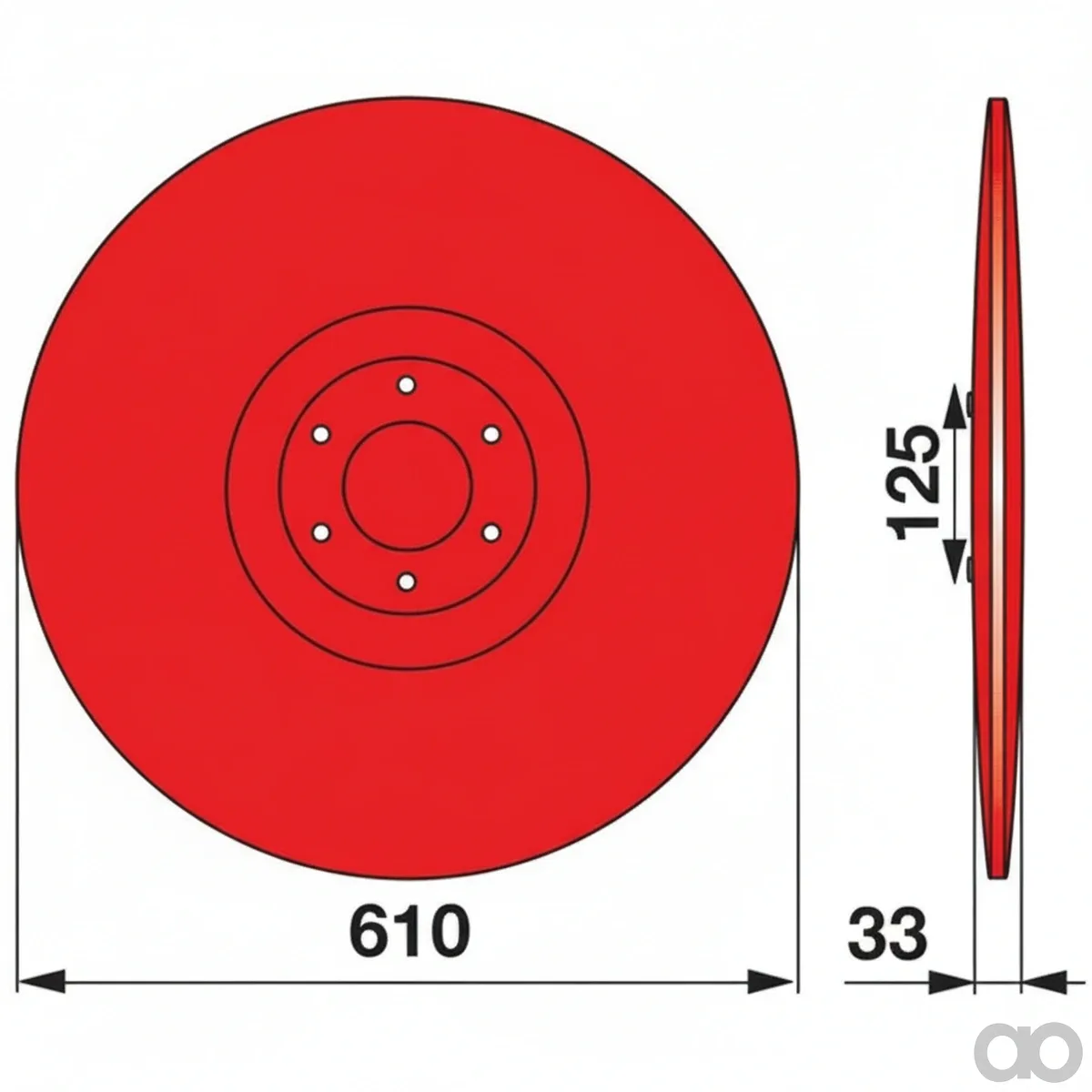 Prillinger - 00412173 - Slide Disc Instead Of Deutz