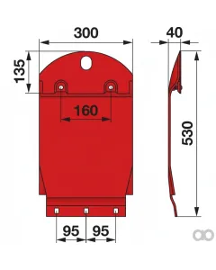 Prillinger - 00412412 - Slide Shoe Outer