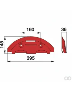 Prillinger - 00412433 - Slide Shoe Replacement For Kuhn 55