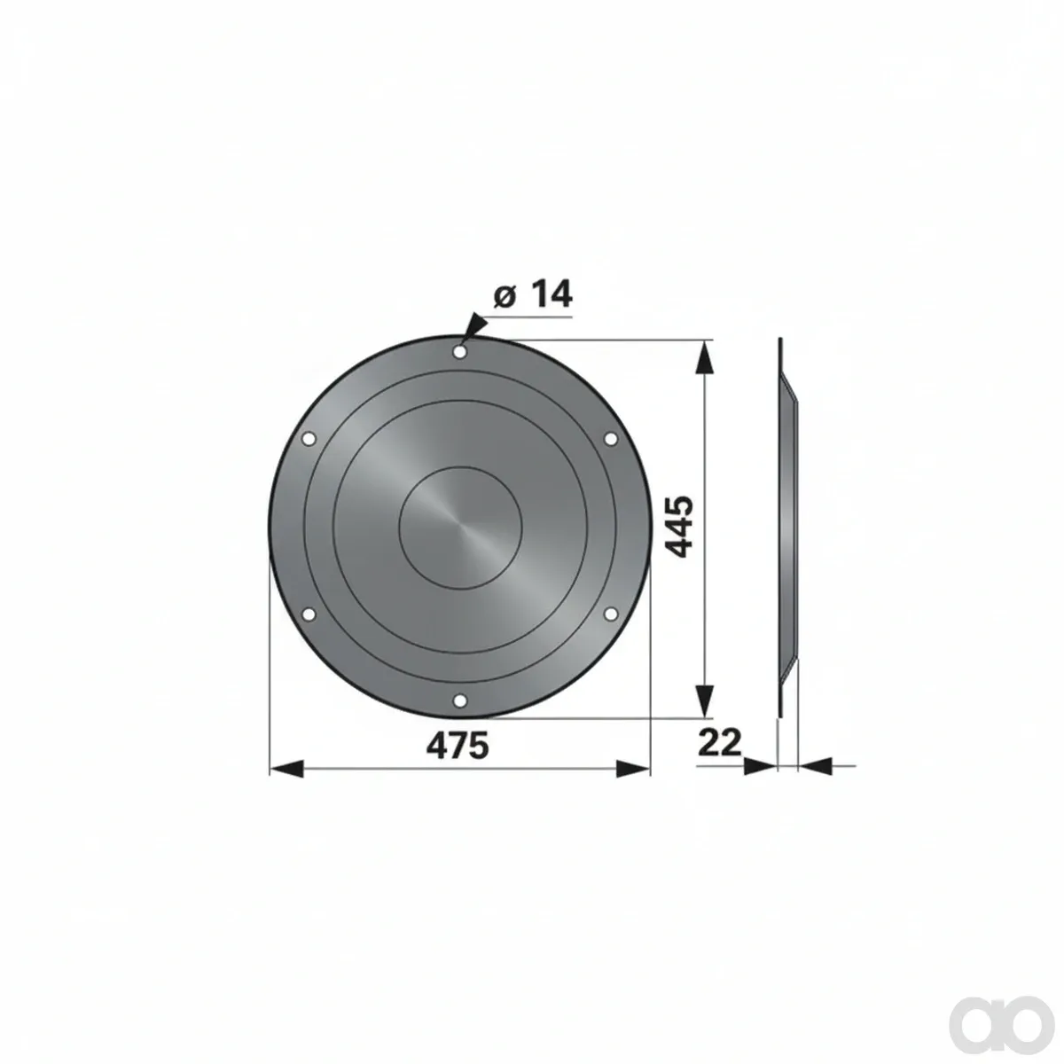 Prillinger - 00412607 - Support Plate Replacement For Pz Et