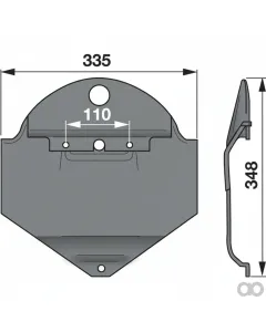 Prillinger - 00412784 - Slide Shoe Replacement For Vicon 1