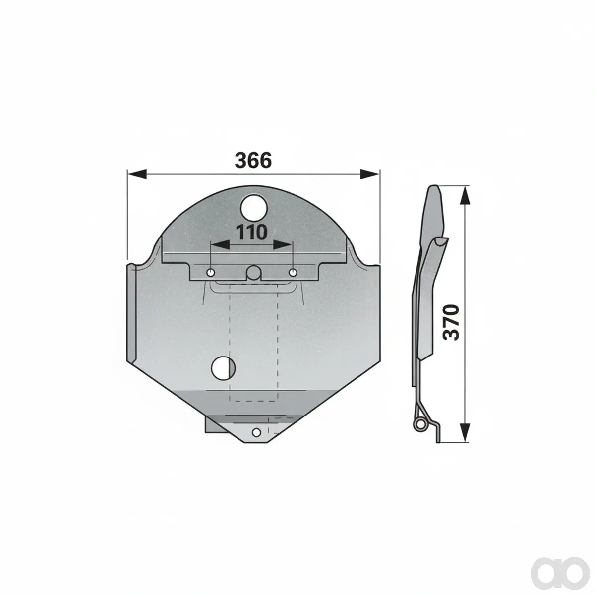 Prillinger - 00412810 - Left Slide Shoe Replacement For V