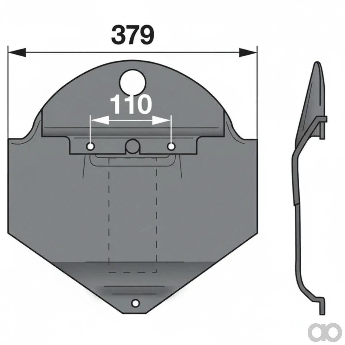 Prillinger - 00412811 - Center Slide Shoe Original Deutz