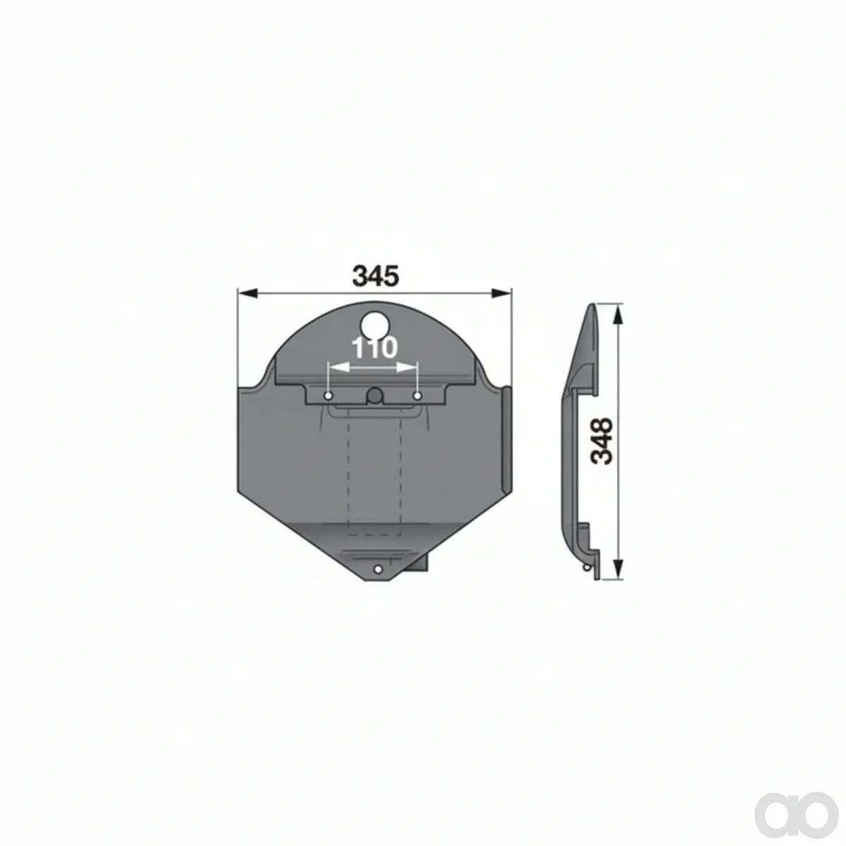Prillinger - 00412815 - Right Slide Shoe Replacement For
