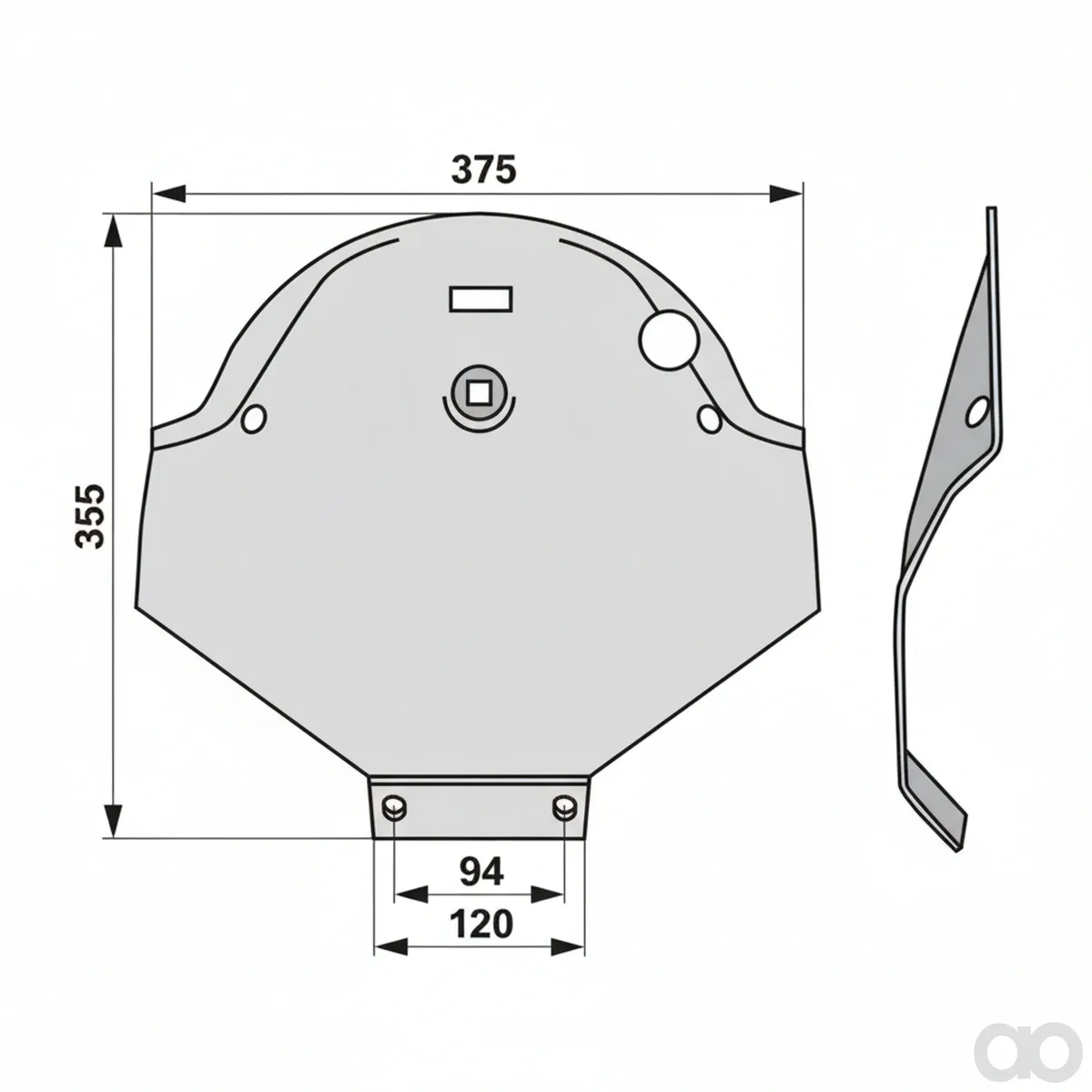 Prillinger - 00413159 - Slide Shoe Original Lely 4.1220
