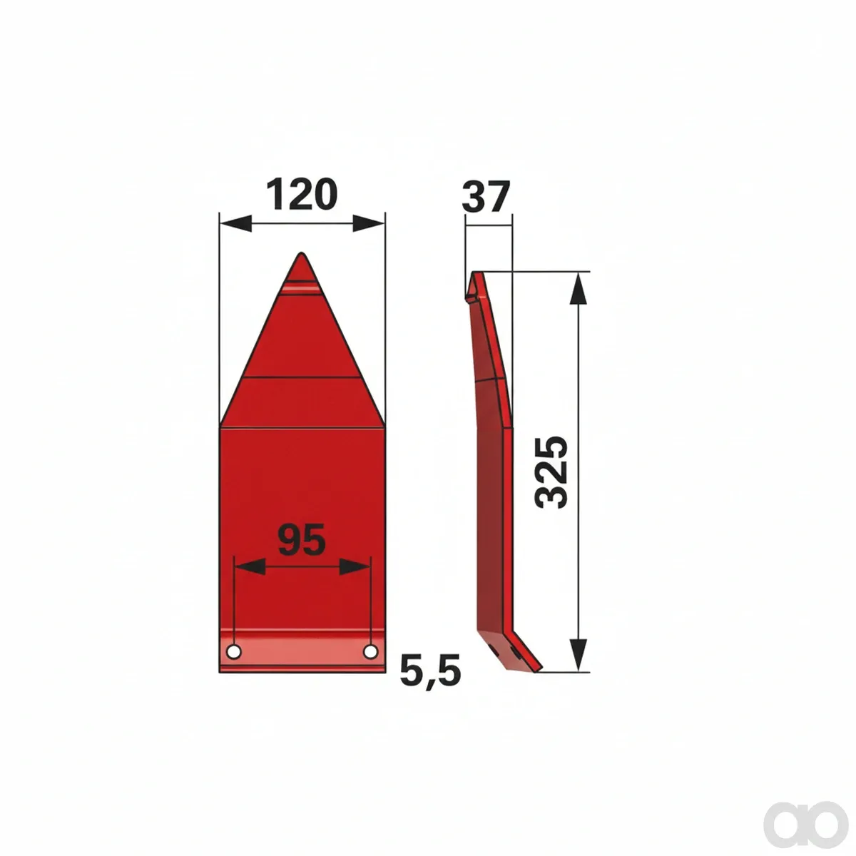Prillinger - 00413197 - Slide Shoe Replacement For Lely 41