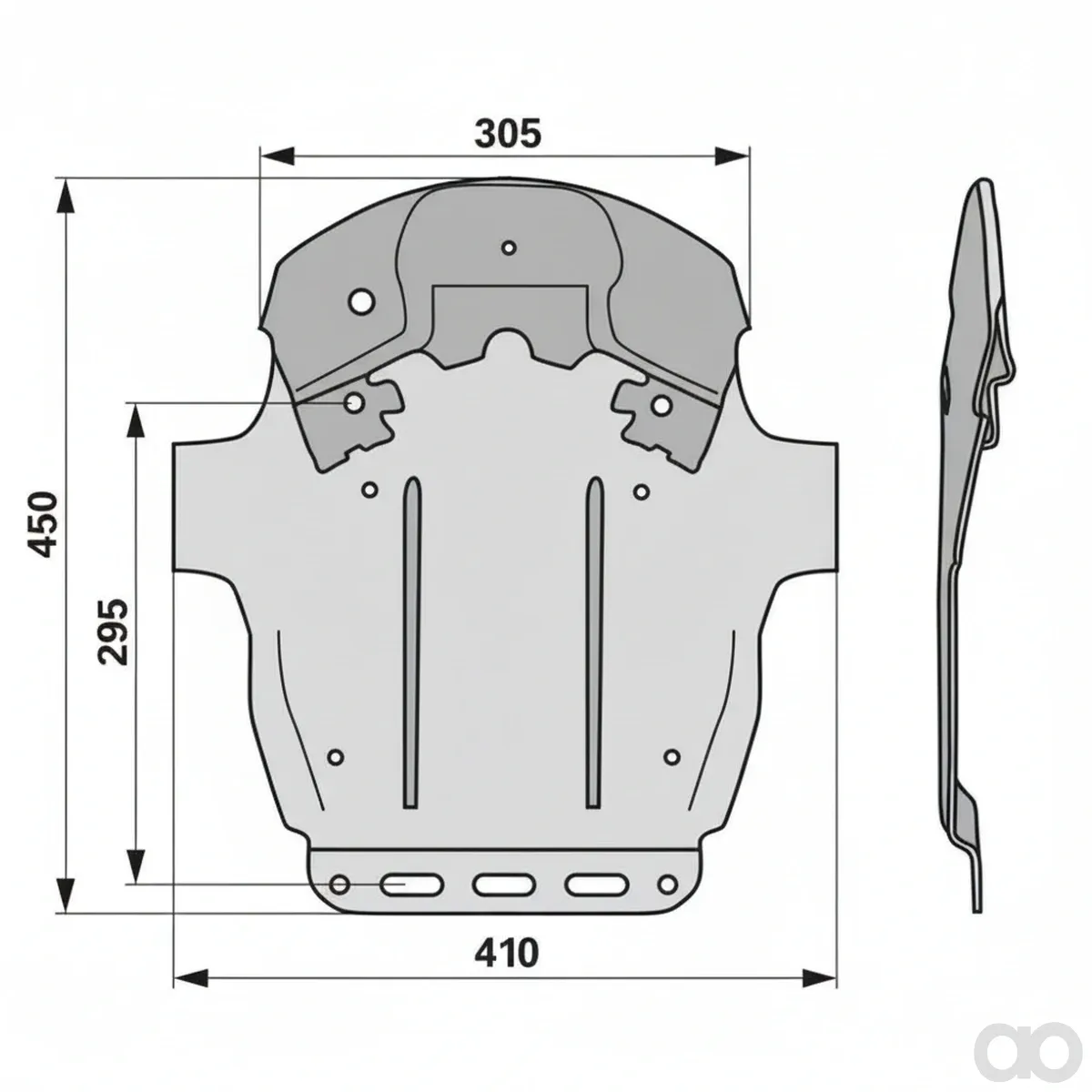 Prillinger - 00413201 - Slide Shoe Replacement For Claas 1