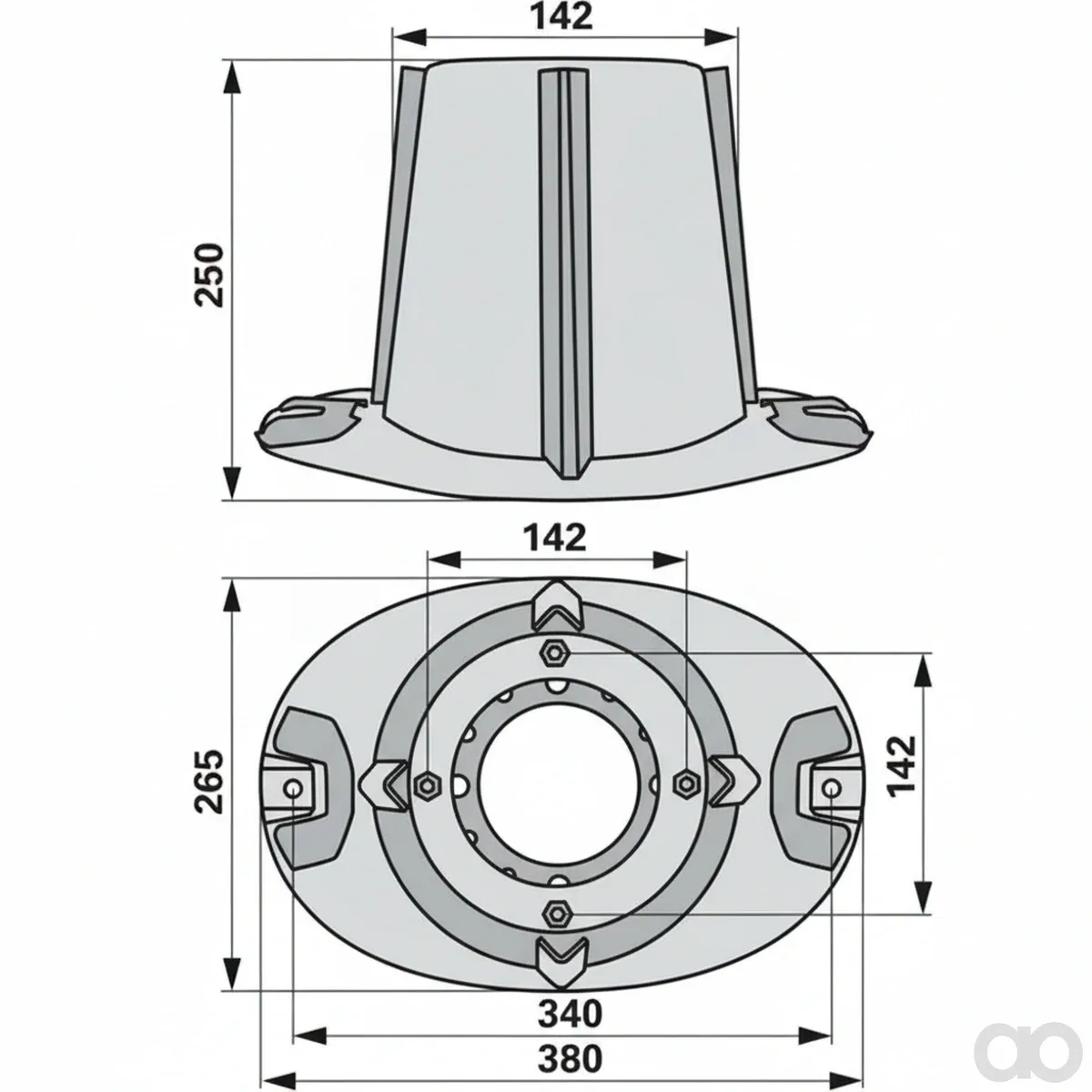 Prillinger - 00413453 - Mowing Disc With Cap