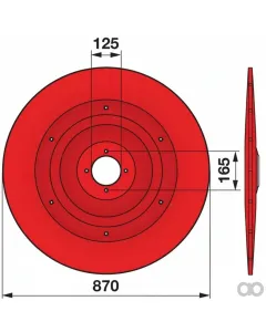 Prillinger - 00413536 - Slide Plate Replacement For Fella