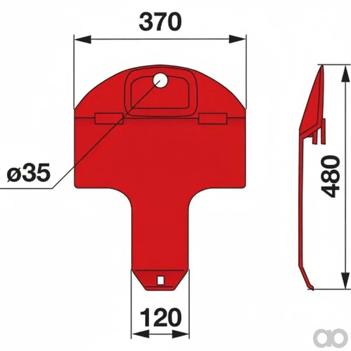 Prillinger - 00413710 - Slide Shoe Original Kuhn K68001